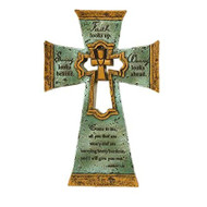 "Faith Looks Up" Cross