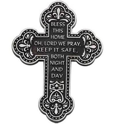 "Bless This Home" Wall Cross