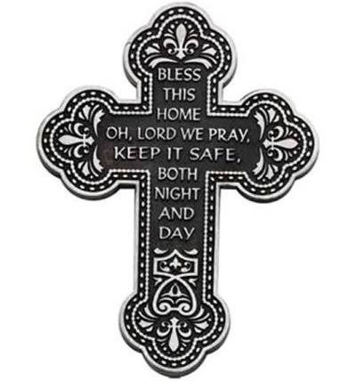 "Bless This Home" Wall Cross