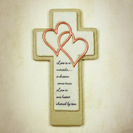 "Love is a Miracle" Wall Cross 