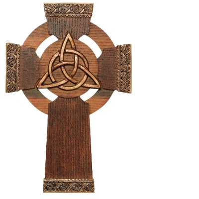 Trinity Knot Wall Cross