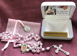St. Therese Exclusive Handmade Deluxe Rosary