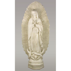 Our Lady Guadalupe with Sunburst 56" H