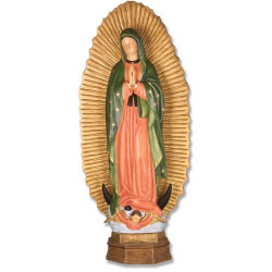 Our Lady Guadalupe with Sunburst 56" H