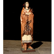 Blessed Kateri Tekawitha 60" H