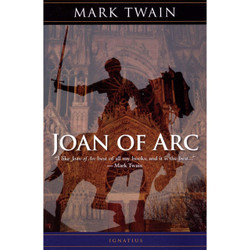 Joan of Arc by Mark Twain book cover