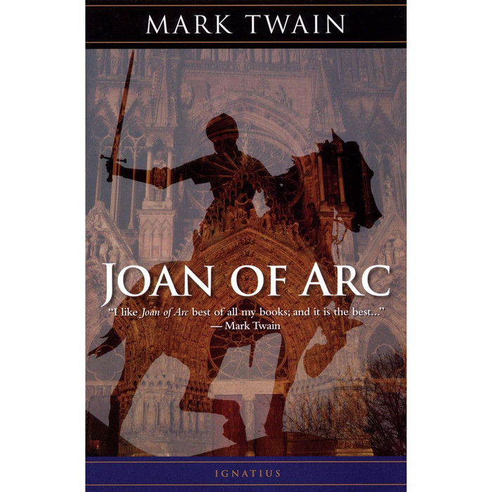 Joan of Arc by Mark Twain book cover