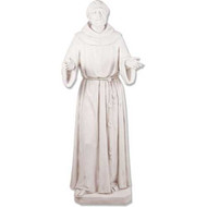 Francis Assisi Pleading 64" H
