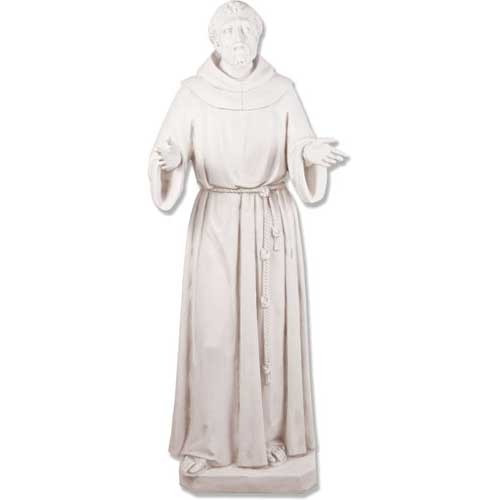 Francis Assisi Pleading 64" H