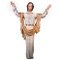 Rising Christ Wall Hanging 67"H
