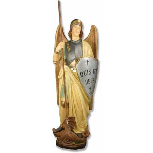 Saint Michael with Shield 55"H