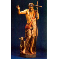St. John the Baptist with Staff & Sheep 60"H
