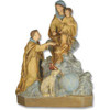 St. Dominic, Mother, Child & Dog 36"H
