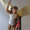 St. Michael with Sword & Fire 38"H