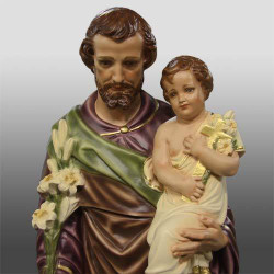 St. Joseph & Child with Cross 38"H