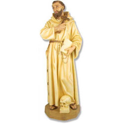 St. Francis (Skull & Cross) 63"H
