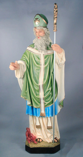 St. Patrick with Staff 72"H