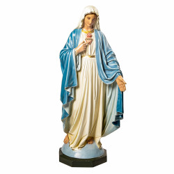 Mary with Hand Outstretched 65"H - Fiberglass