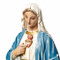 Mary with Hand Outstretched 65"H - Fiberglass