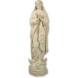Immaculate Conception Mary 54"H - Fiberglass