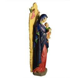 Our Lady of Perpetual Help with Shrine 73"H - Fiberglass