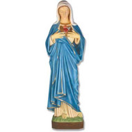 Mary of the Seven Sorrows 59"H - Fiberglass