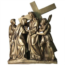 Station 4 - Jesus Meets His Mother (48"H - Fiberglass)