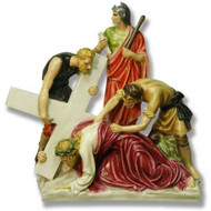 Station 7 - Jesus Falls the 2nd Time (25"H - Fiberglass)