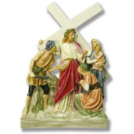 Station 8 - Jesus Meets Women/Jerusalem (26"H - Fiberglass) 
