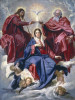 Coronation of the Virgin by Diego Rodríguez de Silva y Velázquez 