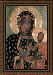 Our Lady of Czestochowa Byzantine Icon