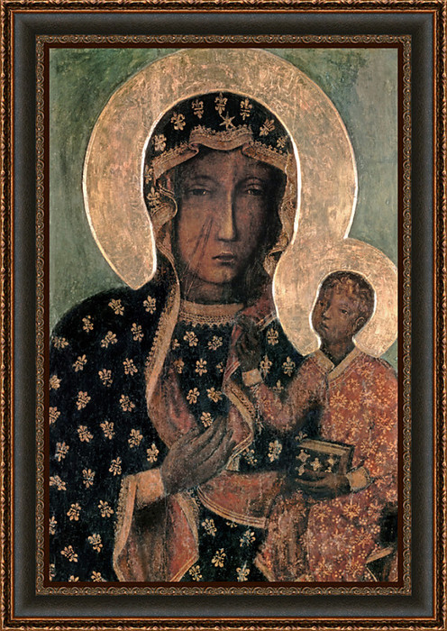 Our Lady of Czestochowa Byzantine Icon