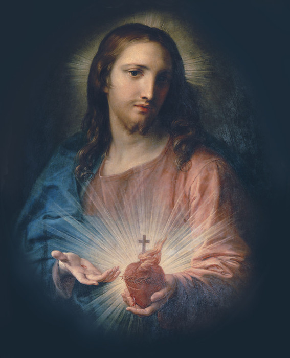Sacred Heart of Jesus by Pompeo Batoni
