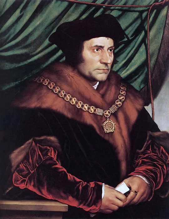 Saint Thomas More by Hans Holbein the Younger