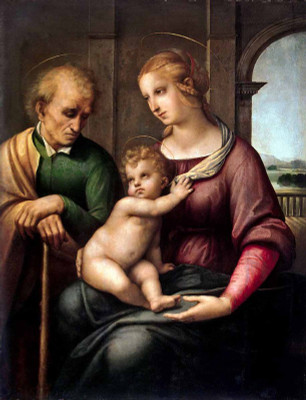 The Holy Family by Raphael