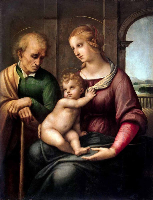 The Holy Family by Raphael