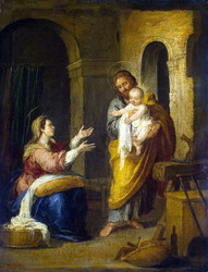 The Holy Family by Bartolomeo Esteban Murillo