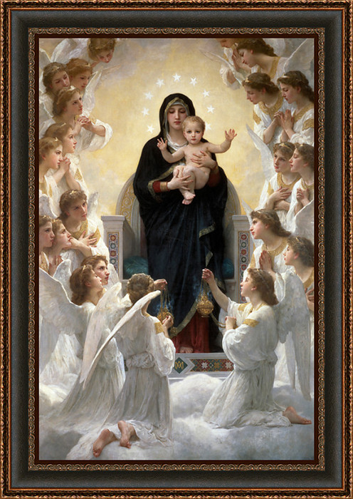Our Lady of the Angels by William-Adolphe Bouguereau