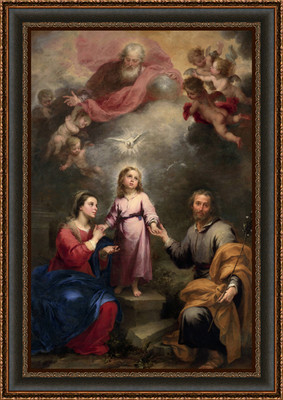 The Two Trinities by Bartolomeo Esteban Murillo