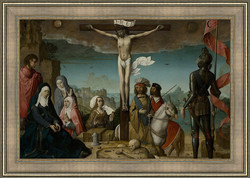 The Crucifixion by Juan de Flandes