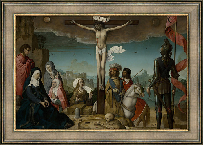 The Crucifixion by Juan de Flandes