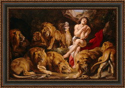 Daniel in the Lion's Den by Peter Paul Rubens