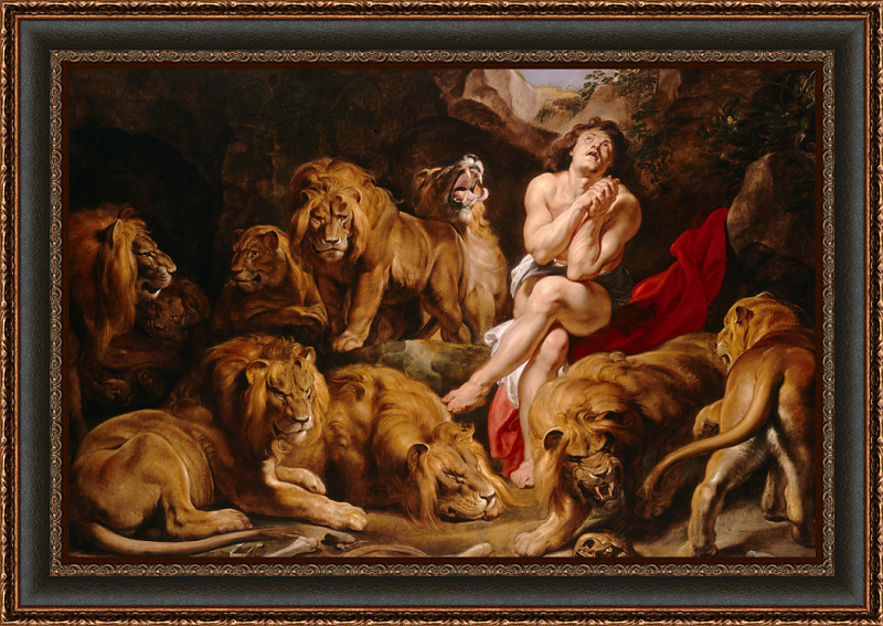 Daniel in the Lion's Den by Peter Paul Rubens Daniel in the Lion's Den by Peter Paul Rubens