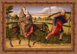 Flight into Egypt by Vittore Carpaccio