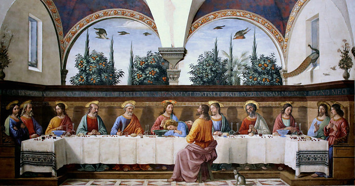 The Last Supper by Domenic Ghirlandaio