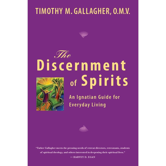 The Discernment of Spirits: An Ignatian Guide for Everyday Living by Timothy M. Gallagher book cover