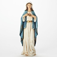 Immaculate Heart of Mary 17.25"H Figure 