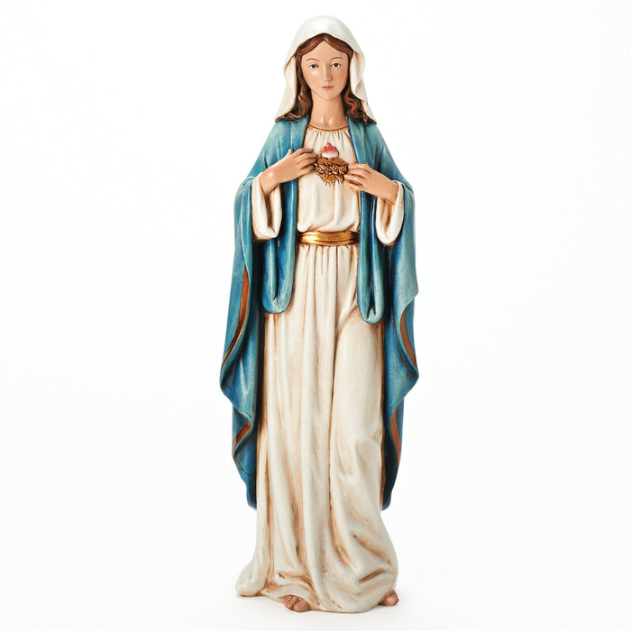 Immaculate Heart of Mary 18" or 37" Statue 