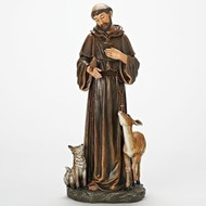 St. Francis 18"H Figure