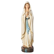 Our Lady of Lourdes 17"H Figure
